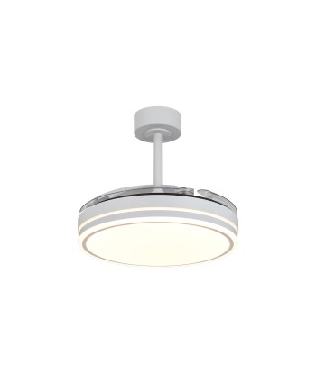 LUNA  S * VENTILADOR PEQUEÑO LED - BLANCO